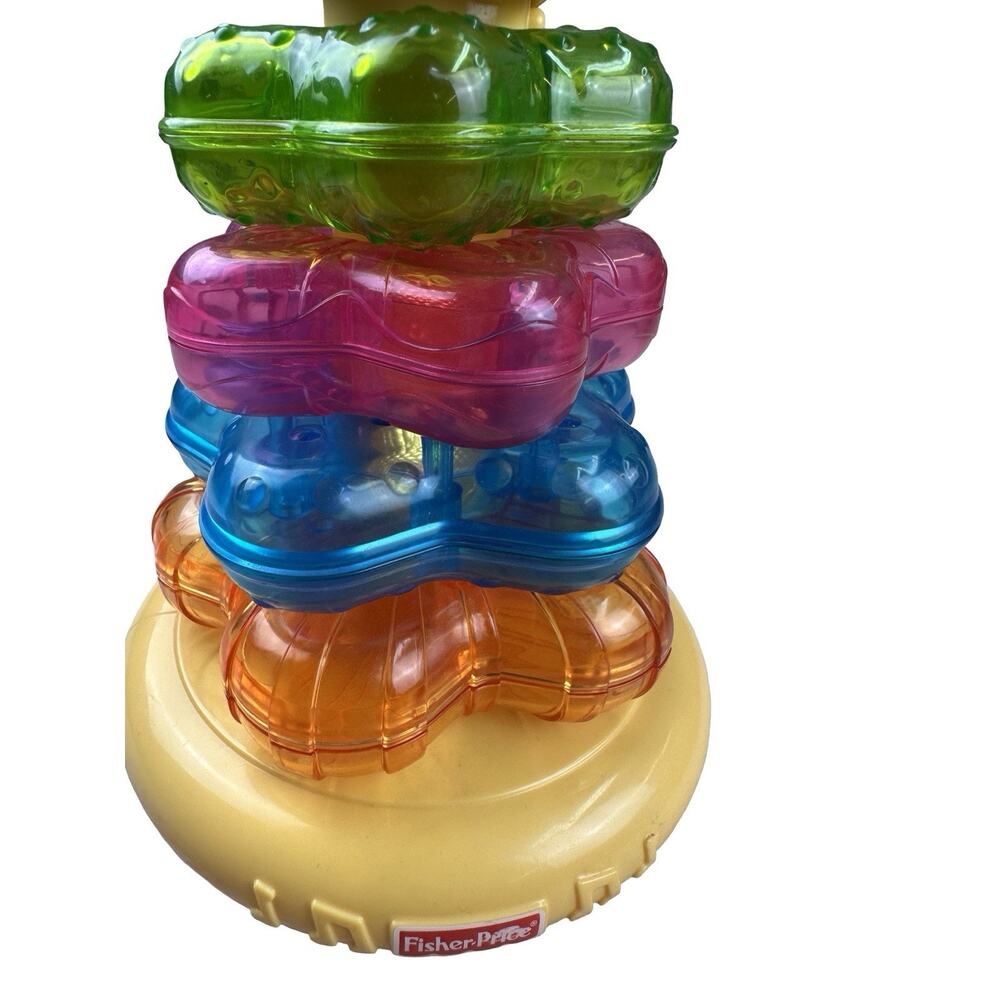 Fisher Price Little Superstar Classical Stacker Musical Lights Tested Complete - Picture 6 of 9